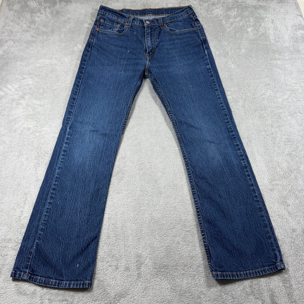 Levis 527 Bootcut Jeans Mens 32x30 (Fits 30x29) Blue Medium Wash Denim